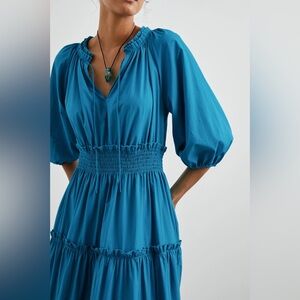 Rails Blue Midi Dress